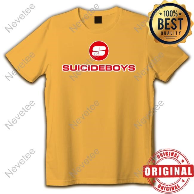 $Crim Wearing Suicideboys Logo Tee